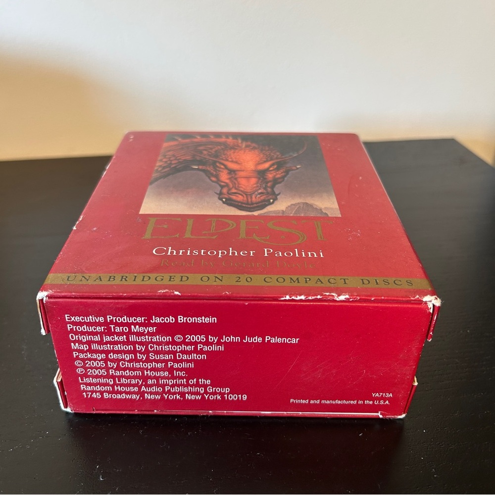 Eldest Audiobook By Christopher Paolini - Picture 6 of 12
